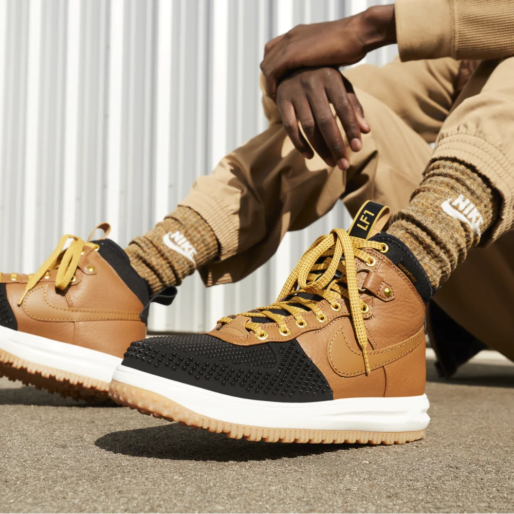 Nike Lunar Force 1 Duckboot 805899-202 / braun