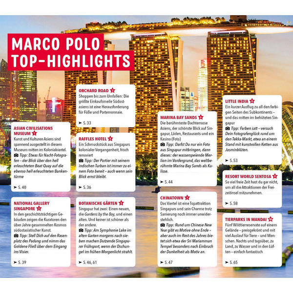 MARCO POLO REISEFÜHRER SINGAPUR - Reiseführer