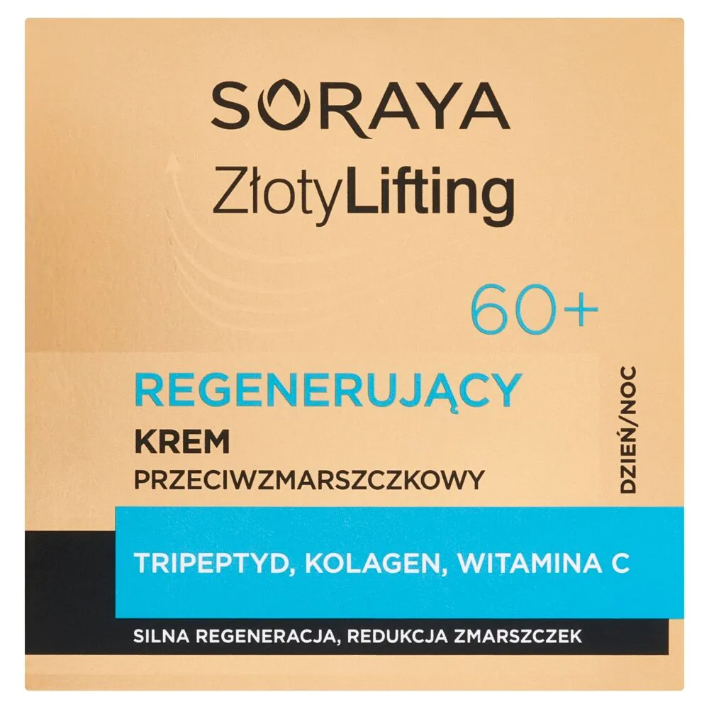 „Soraya Golden Lifting“ regeneruojamasis kremas nuo raukšlių 60+ 50 ml