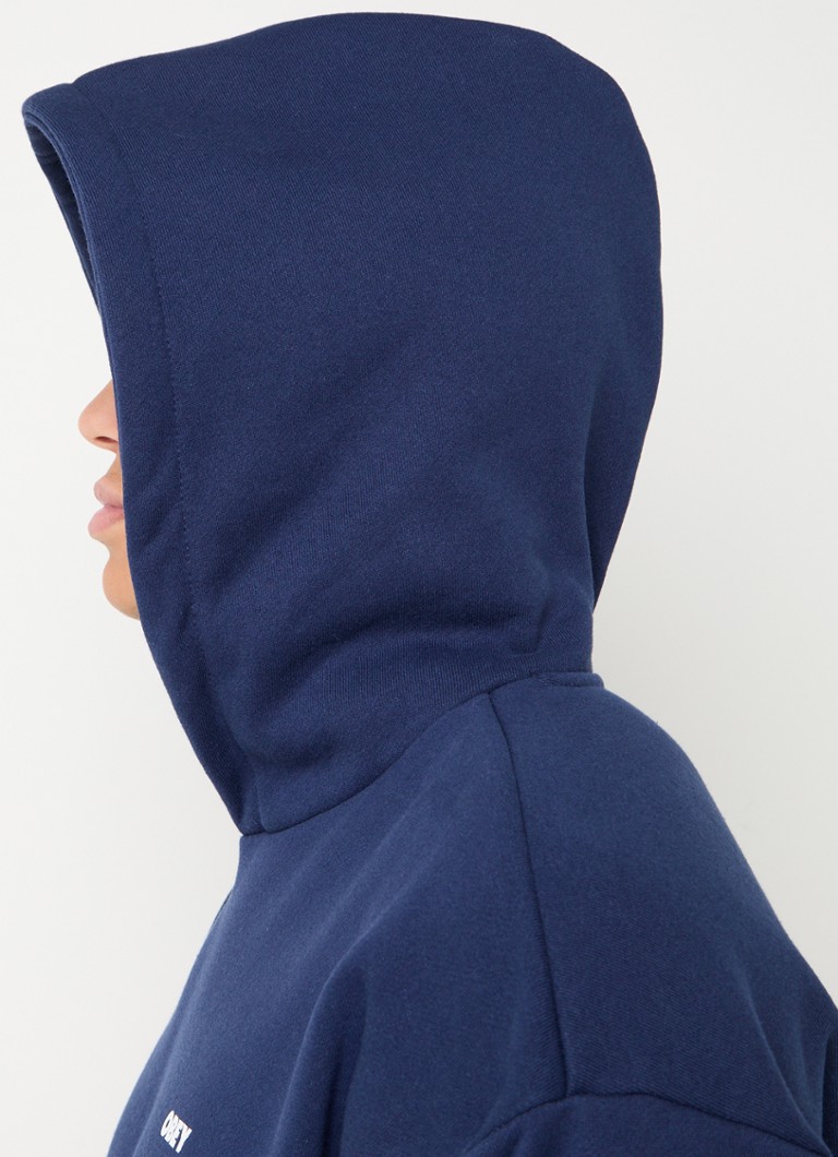 Obey Bold Star hoodie with logo and back print