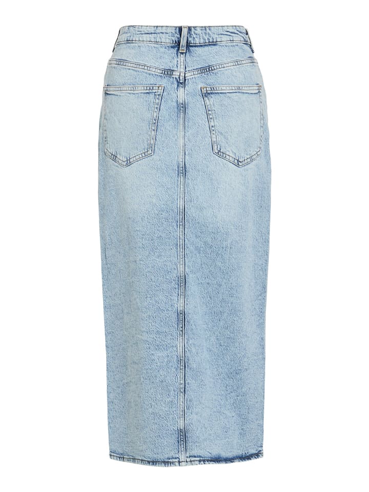 Vila Jeansrock in Hellblau günstig kaufen