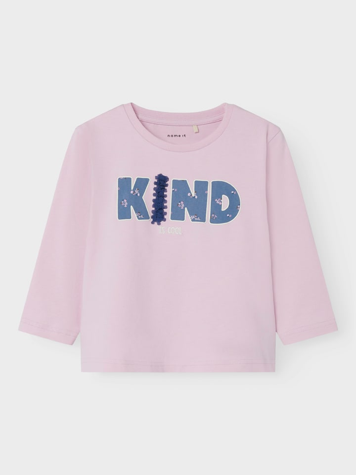 name it Longsleeve in Rosa/ Blau günstig kaufen