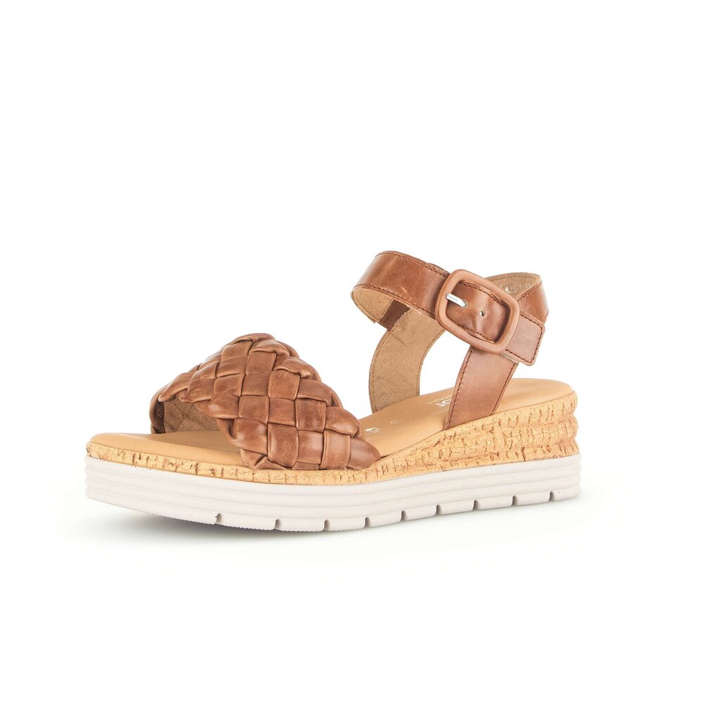 Gabor comfort Keilsandalette braun