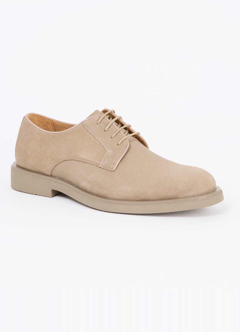 Scarpa stringata in camoscio Dune London Bronte