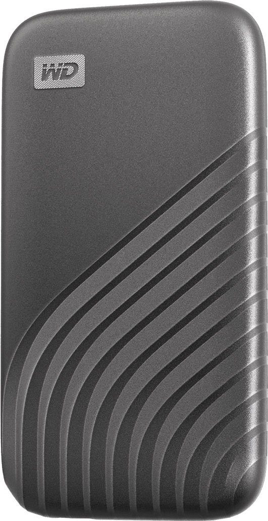 WD My Passport™ SSD externe SSD (4 TB) 1050 MB/S Lesegeschwindigkeit, 1000 MB/S Schreibgeschwindigkeit