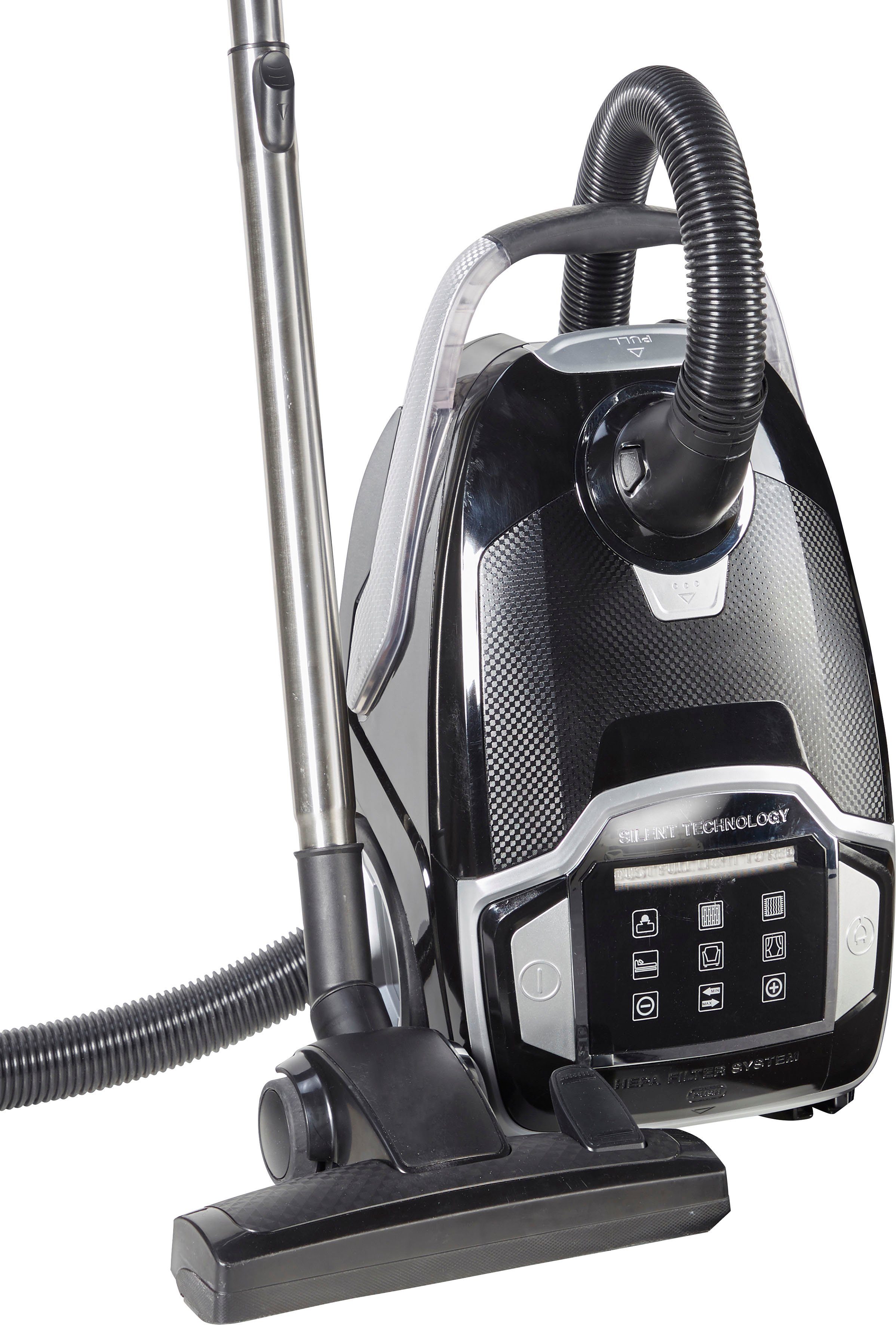 Hanseatic Bodenstaubsauger HVBBA8008EU, 800 W, mit Beutel, mit einem wiederverwendbarem Staubbeutel