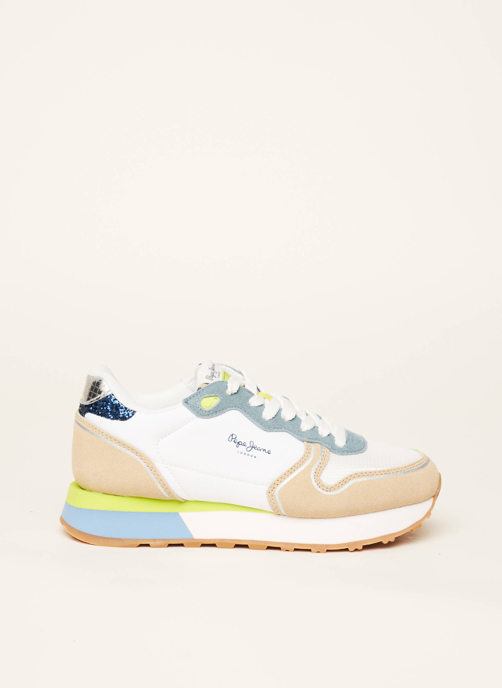 Pepe Jeans Baskets Femme couleur beige