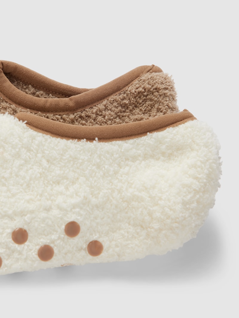 Sneakersocken mit Strukturmuster im 2er-Pack in sand