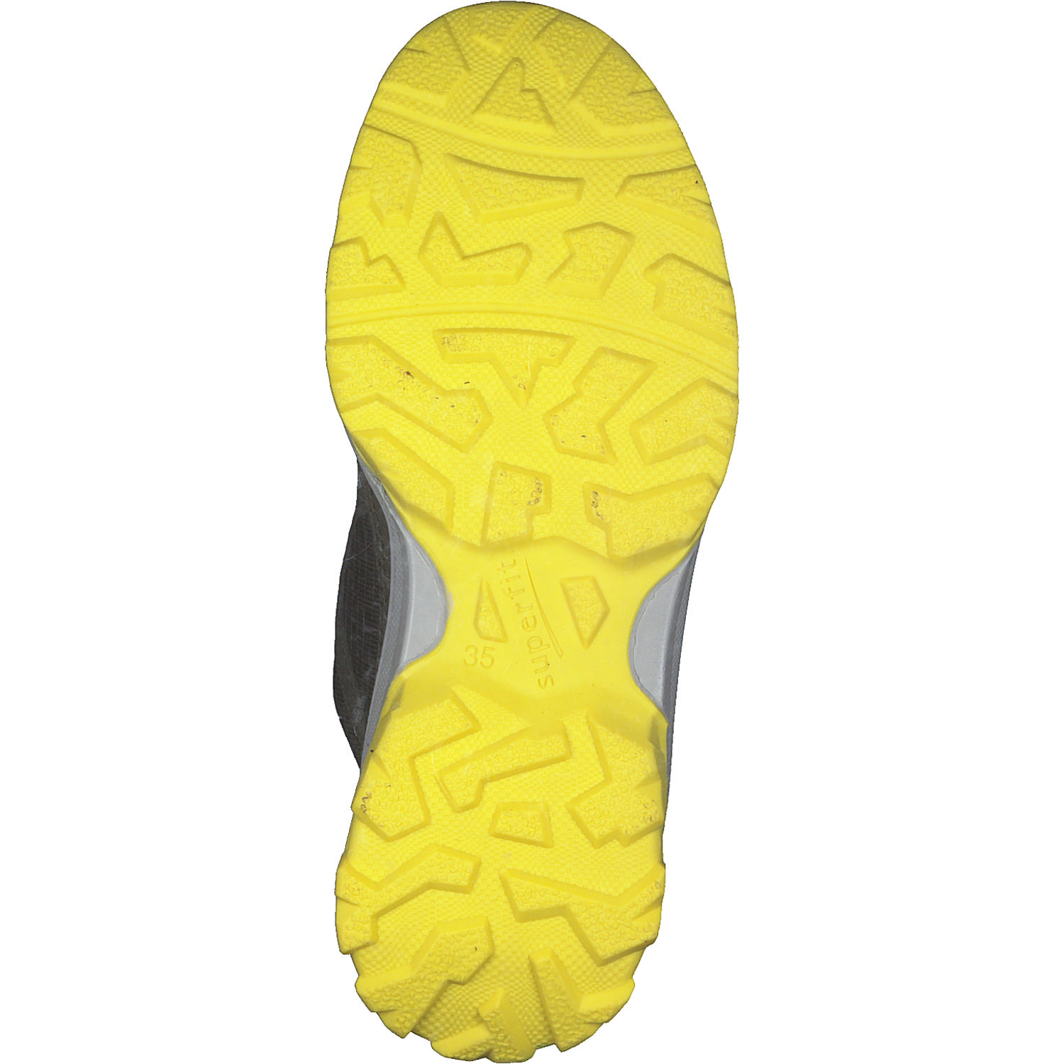 Superfit JUPITER 09069, Trekkingschuhe, Kinder, GRÜN/GELB