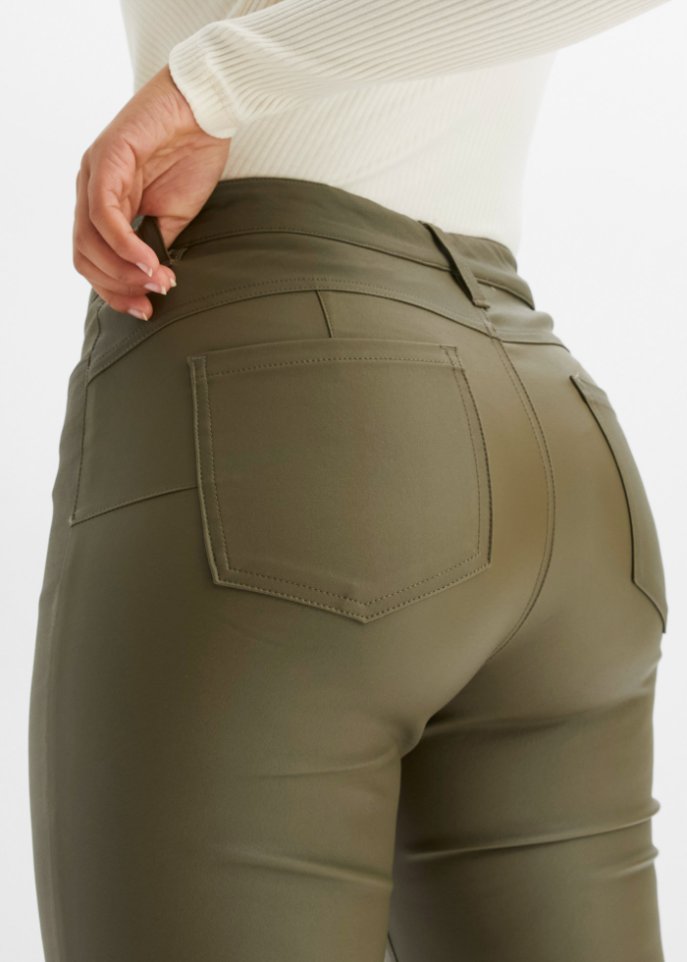Beschichtete Push-up Stretch-Hose