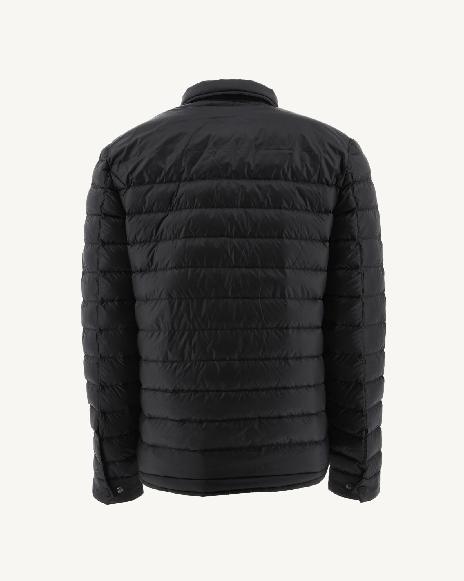 Doudoune légère col chemise Noir Cris