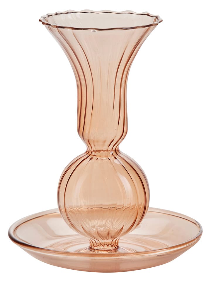 Bahne Kerzenhalter in Rosa - (H)11,5 x Ø 10 cm günstig kaufen onesize