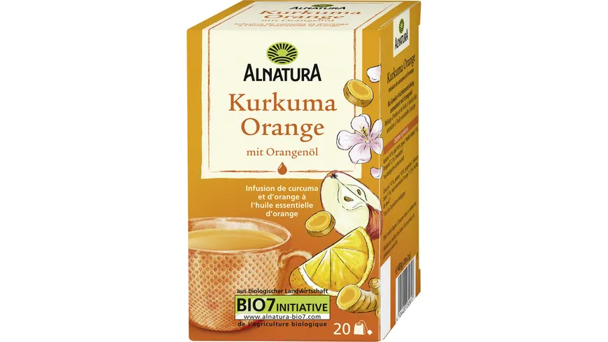 Alnatura Bio Kurkuma Orange Tee 40 g