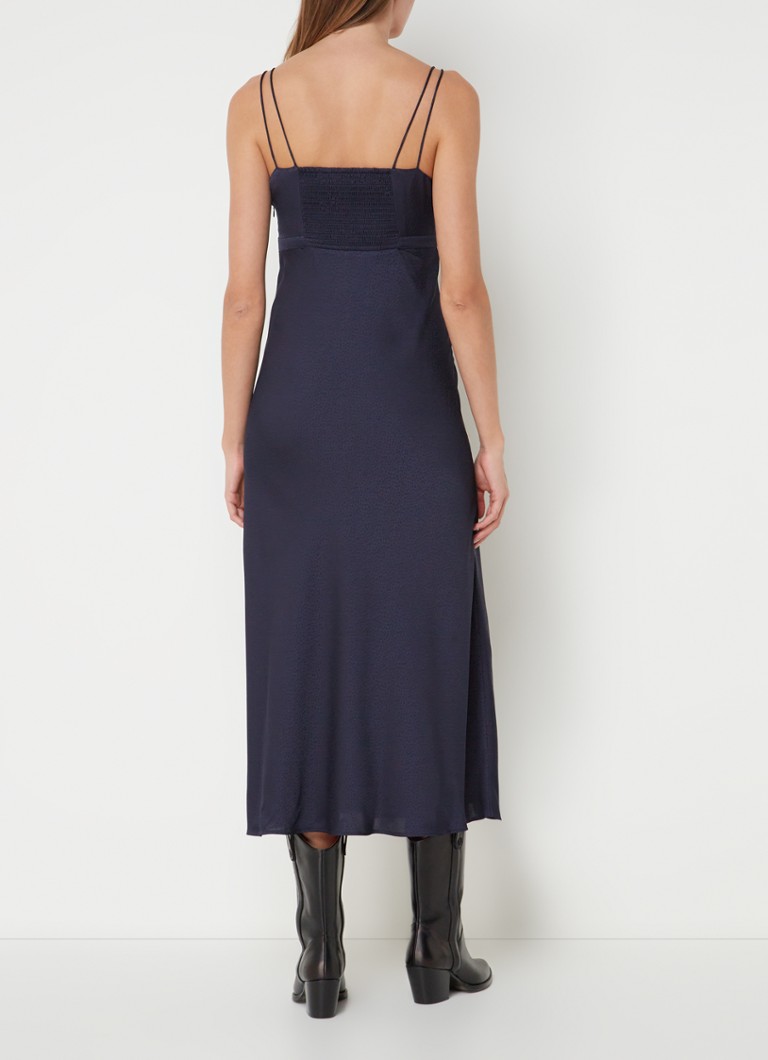 Rochie midi din satin Issa ba&sh