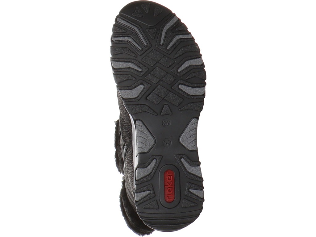 RIEKER Stiefeletten schwarz HWK Damen Stiefel