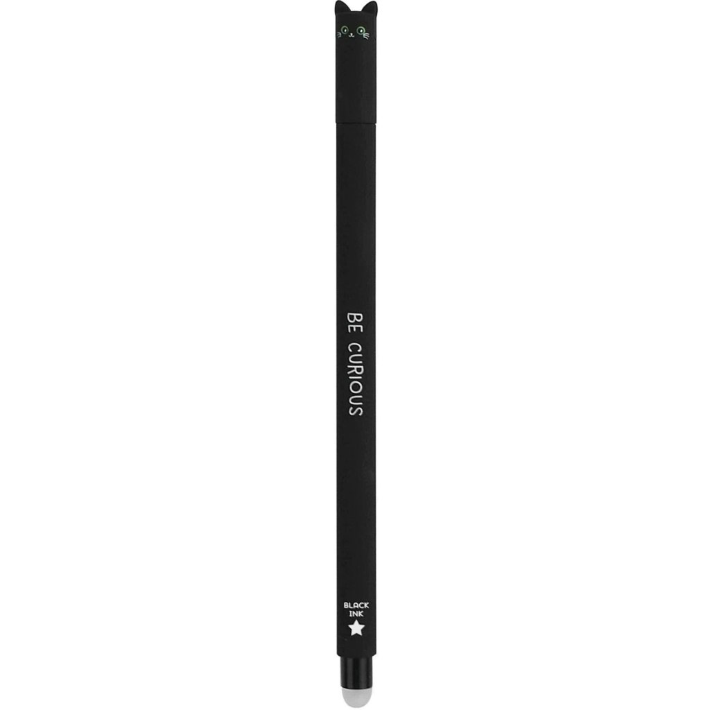 Legami Schwarze Katze löschbarer Gelstift