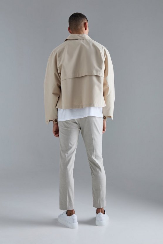 Kastiger Oversize Trenchcoat