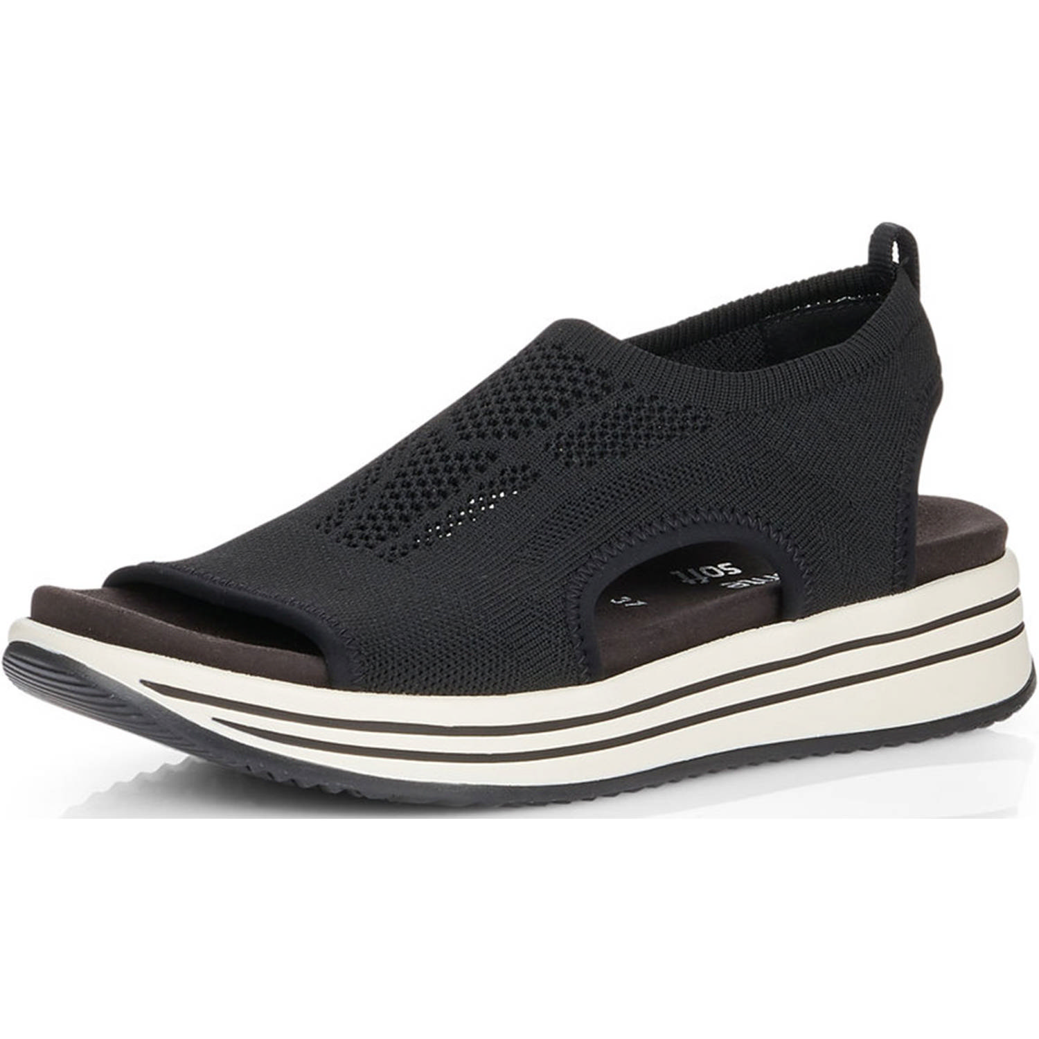 Remonte R2955, Sandalen, Damen, Schwarz