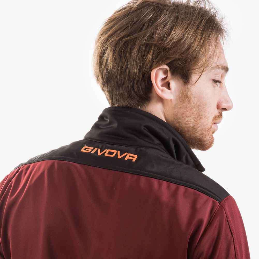 Givova Tuta Campo Trainingsanzug dunkelrot/orange