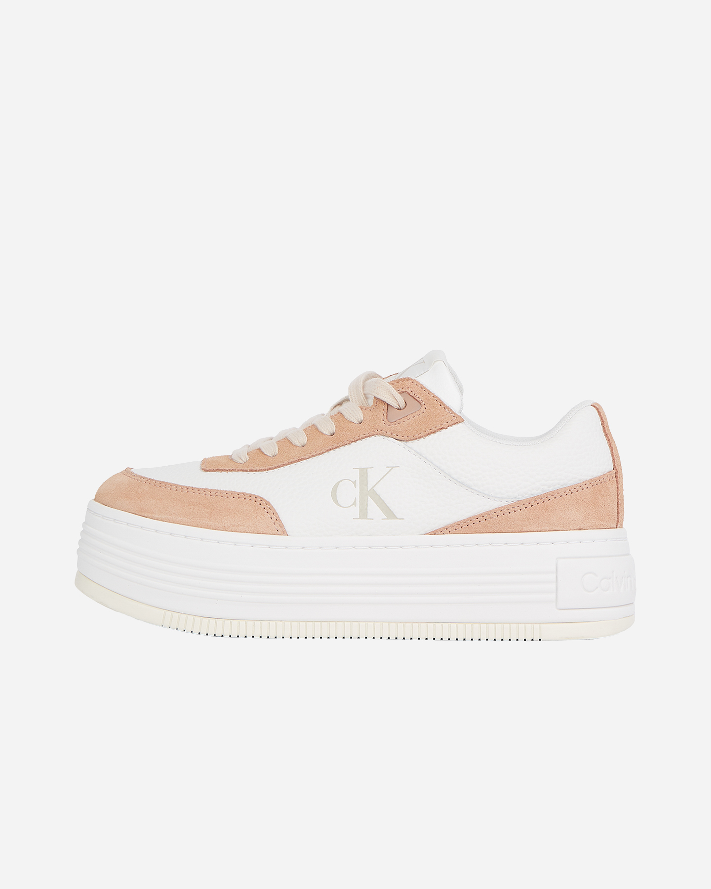 Calvin Klein Jeans Bold Flatf Low Lace Sneakers YW0YW01797-0K6