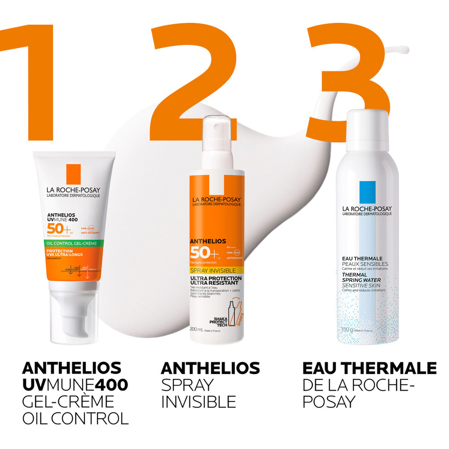 la roche-posay Anthelios XL SPF50+ Gel-Crème Visage Sans Parfum 50 ml