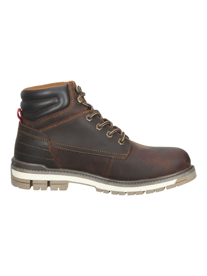 DOCKERS Stiefelette in Schoko günstig kaufen