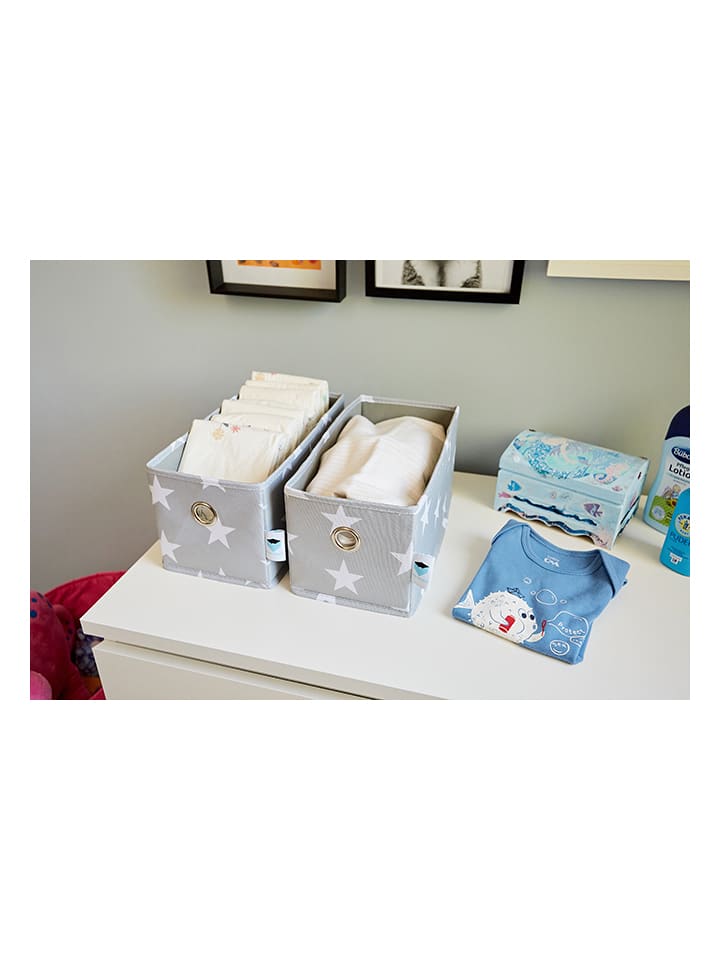 STORE IT 2er-Set: Organizer in Grau - (B)15 x (H)15 x (T)30 cm günstig kaufen onesize