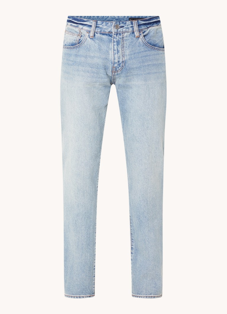 Armani Exchange rette jeans med lett vask