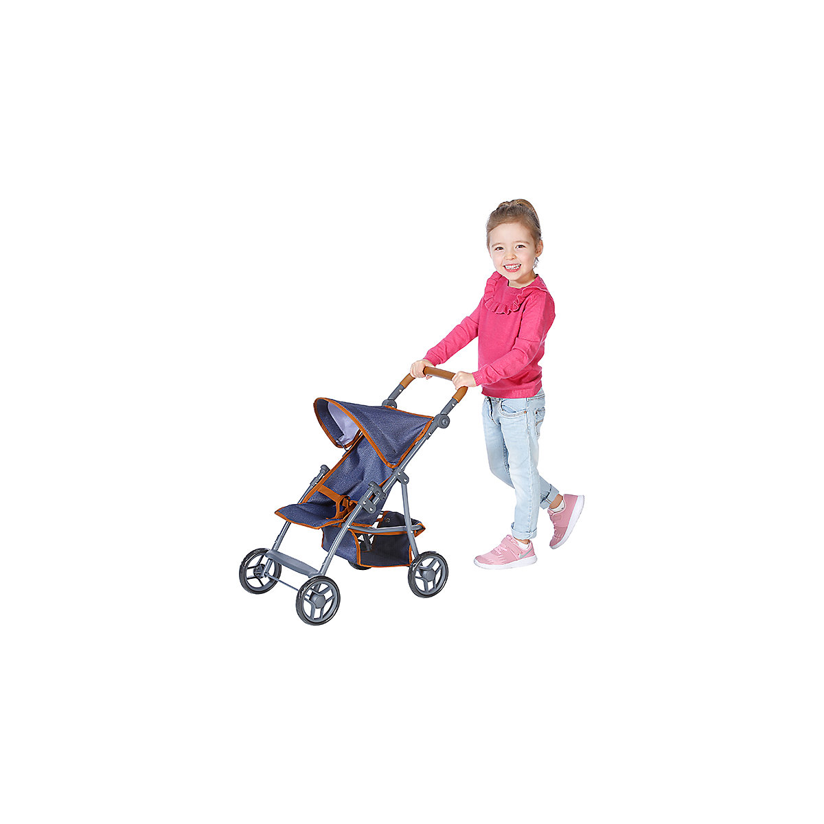 Puppenbuggy Liba - dark blue