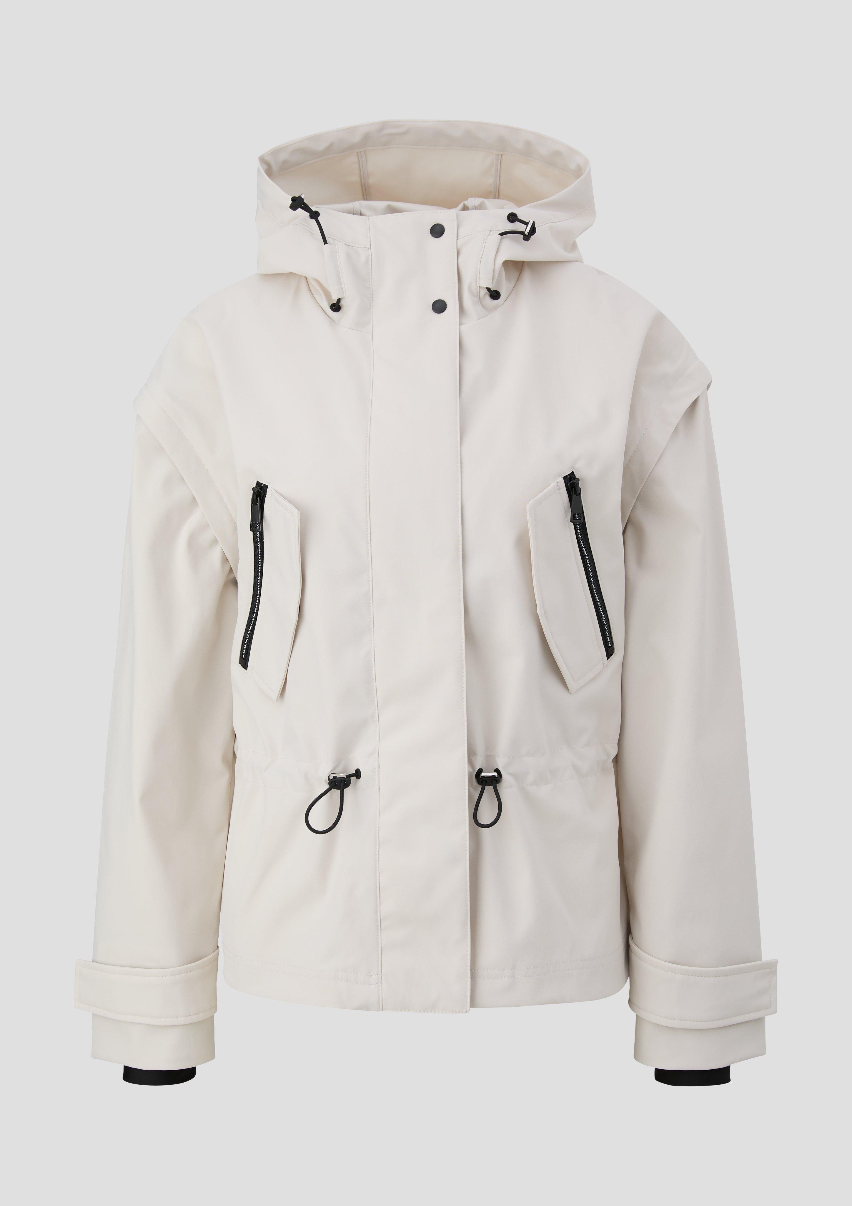 Outdoor-Jacke mit abnehmbaren Ärmeln  2141857-0330