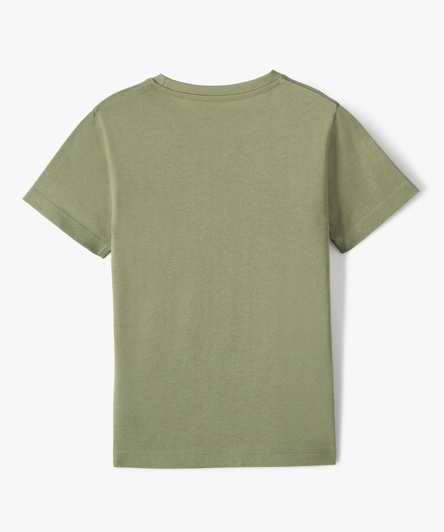 Tee-shirt Garçon à manches courtes avec motifs kaki | GEMO