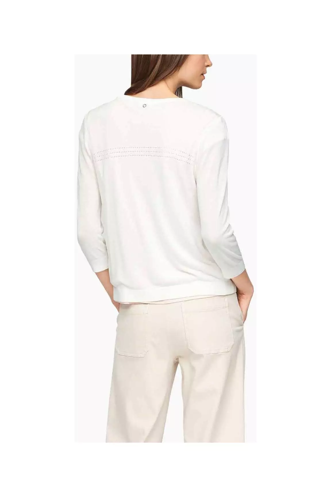 S Oliver Fine Maille Femme couleur beige