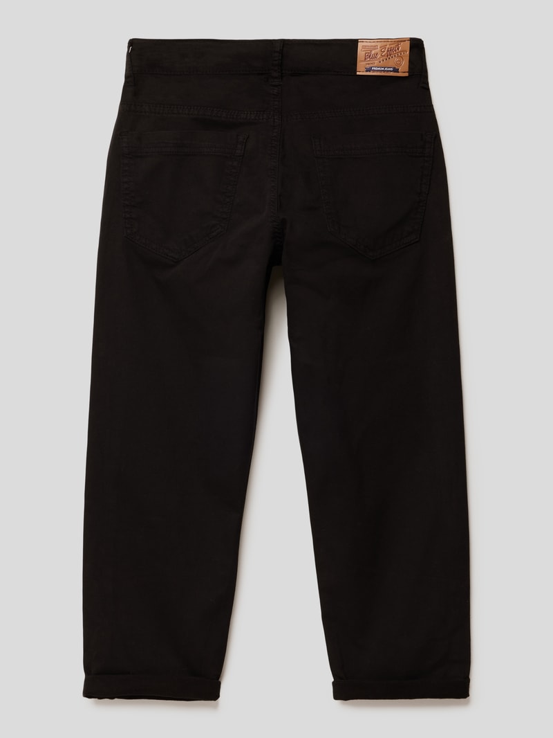 Hose mit Label-Detail in schwarz