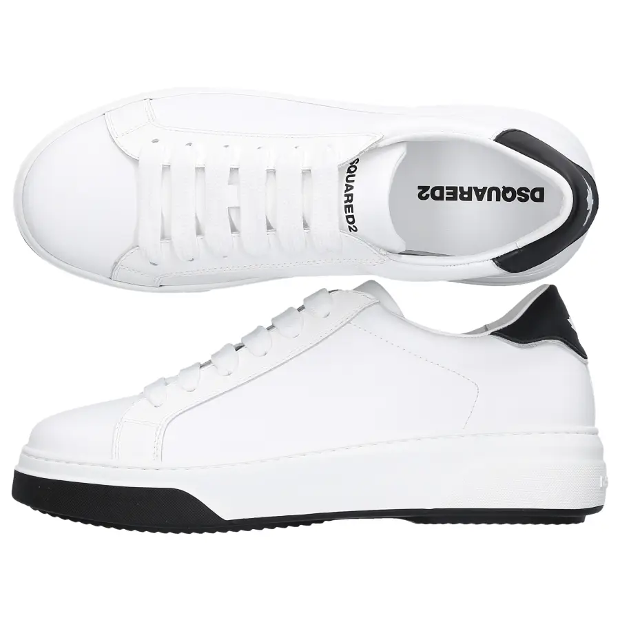 Dsquared2 - Sneaker low BUMPER Kalbsleder - weiß