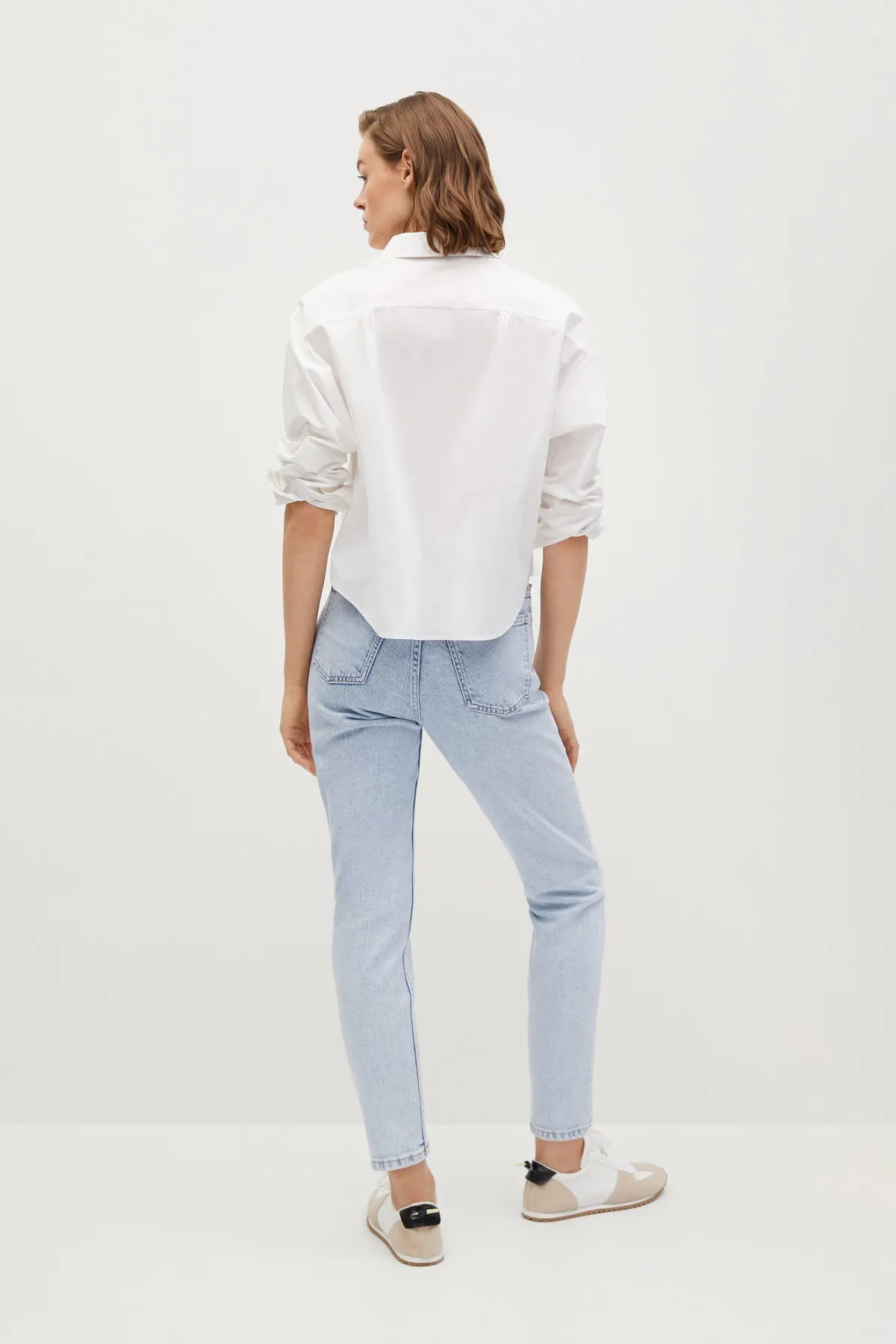 MANGO  Blaue Damenjeans 17010571