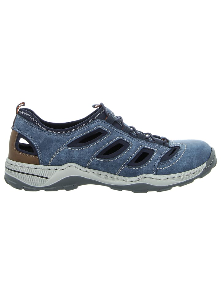 rieker Slipper in blau günstig kaufen