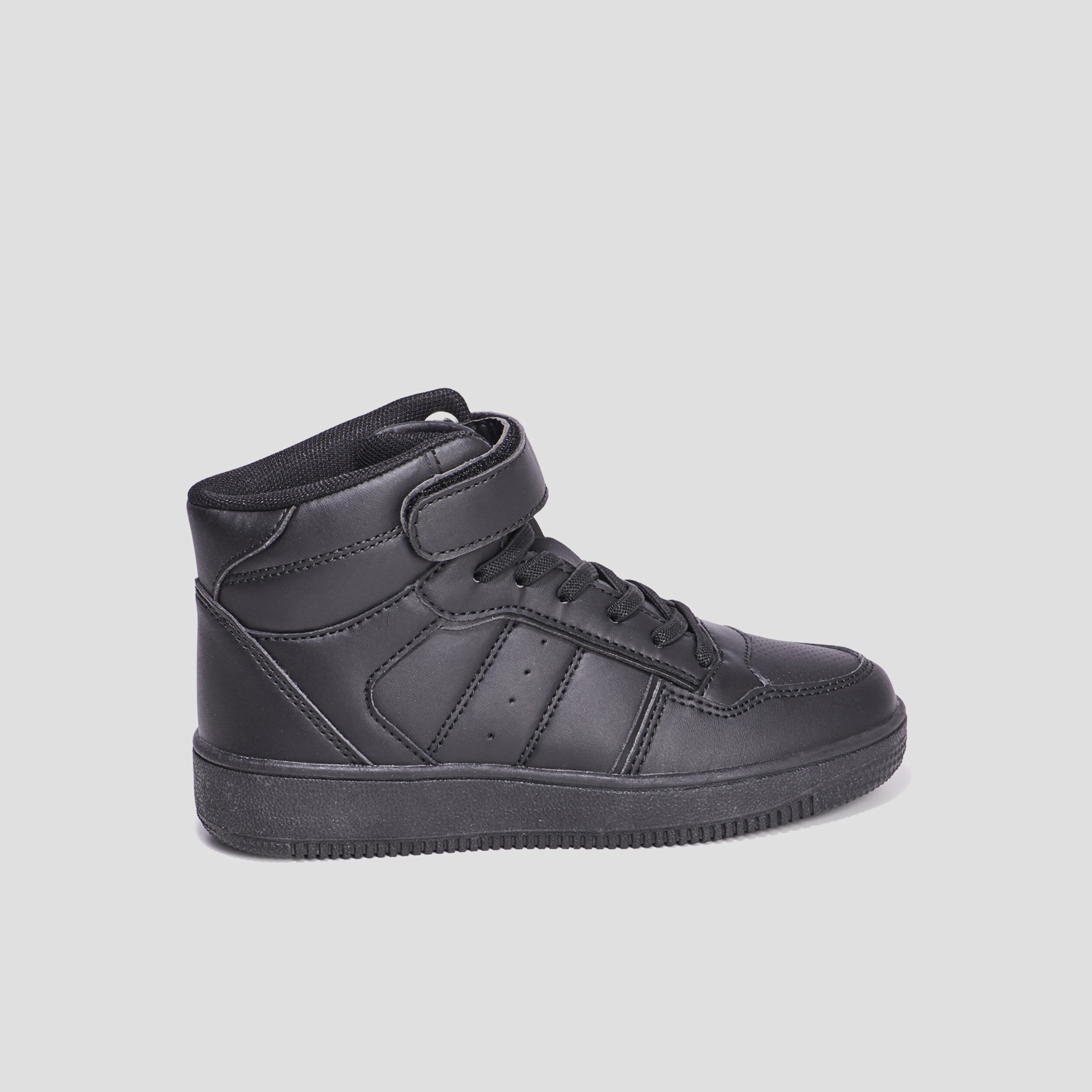 Baskets montantes Creeks Ktempete noir garçon | La Halle