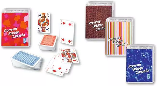 Rommé, Bridge, Canasta - Spiel ab 8 Jahren