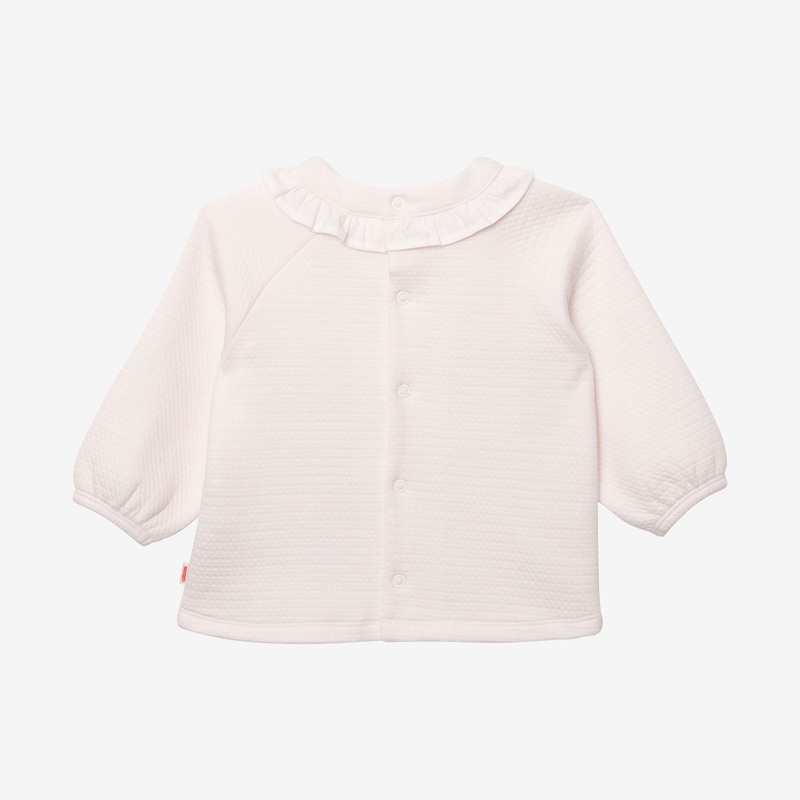 Sweat bébé fille brodé chat beige Catimini