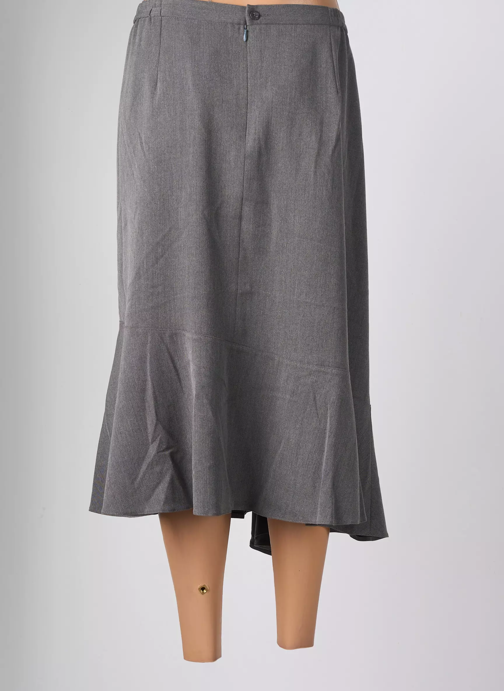 Francoise F Jupes Mi Longues Femme couleur gris