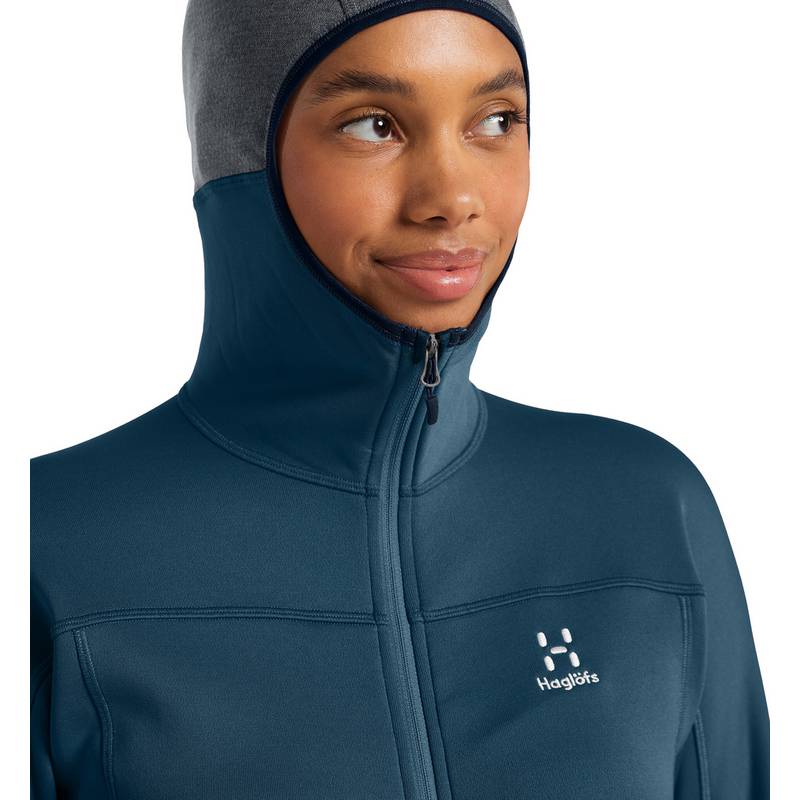 Haglöfs Betula Hood Fleecejacke Damen