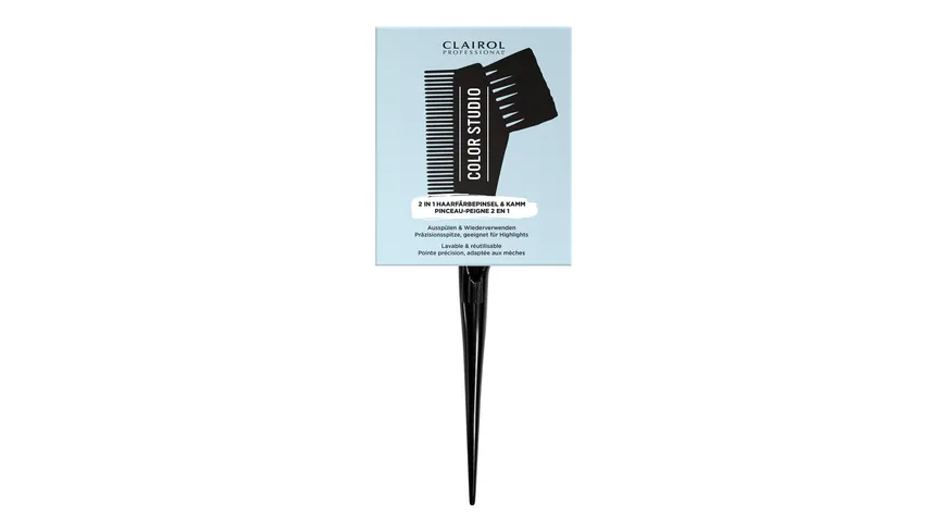 Clairol Professional 2in1 Haarfärbepinsel & Kamm
