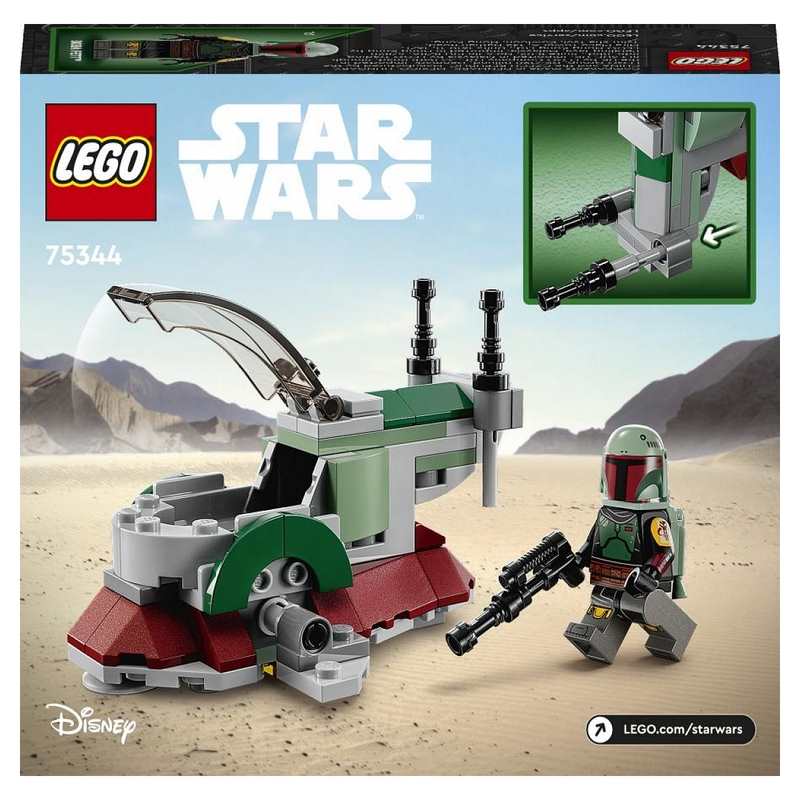 75344 Le vaisseau de Boba Fett Microfighter LEGO Star Wars
