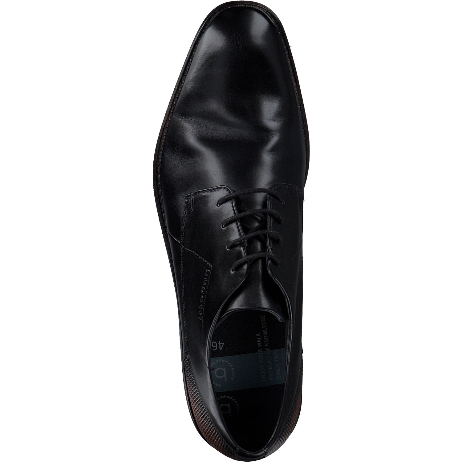 Bugatti Mansueto Flex Evo AEM01, Klassische Halbschuhe, Herren, Schwarz