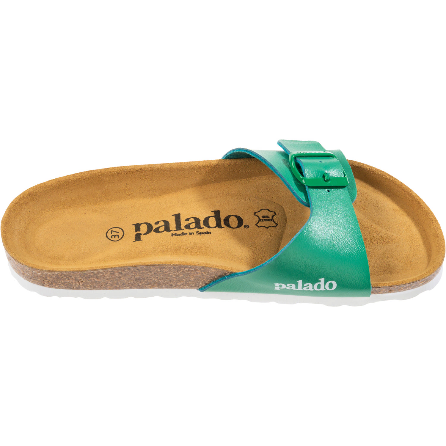 Palado Malta Matt, Pantoletten, Damen, Grün matt
