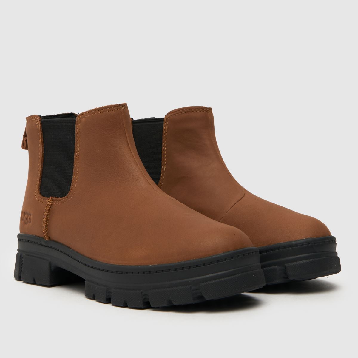 UGG kastanjebruna Ashton Chelsea Junior-stövlar