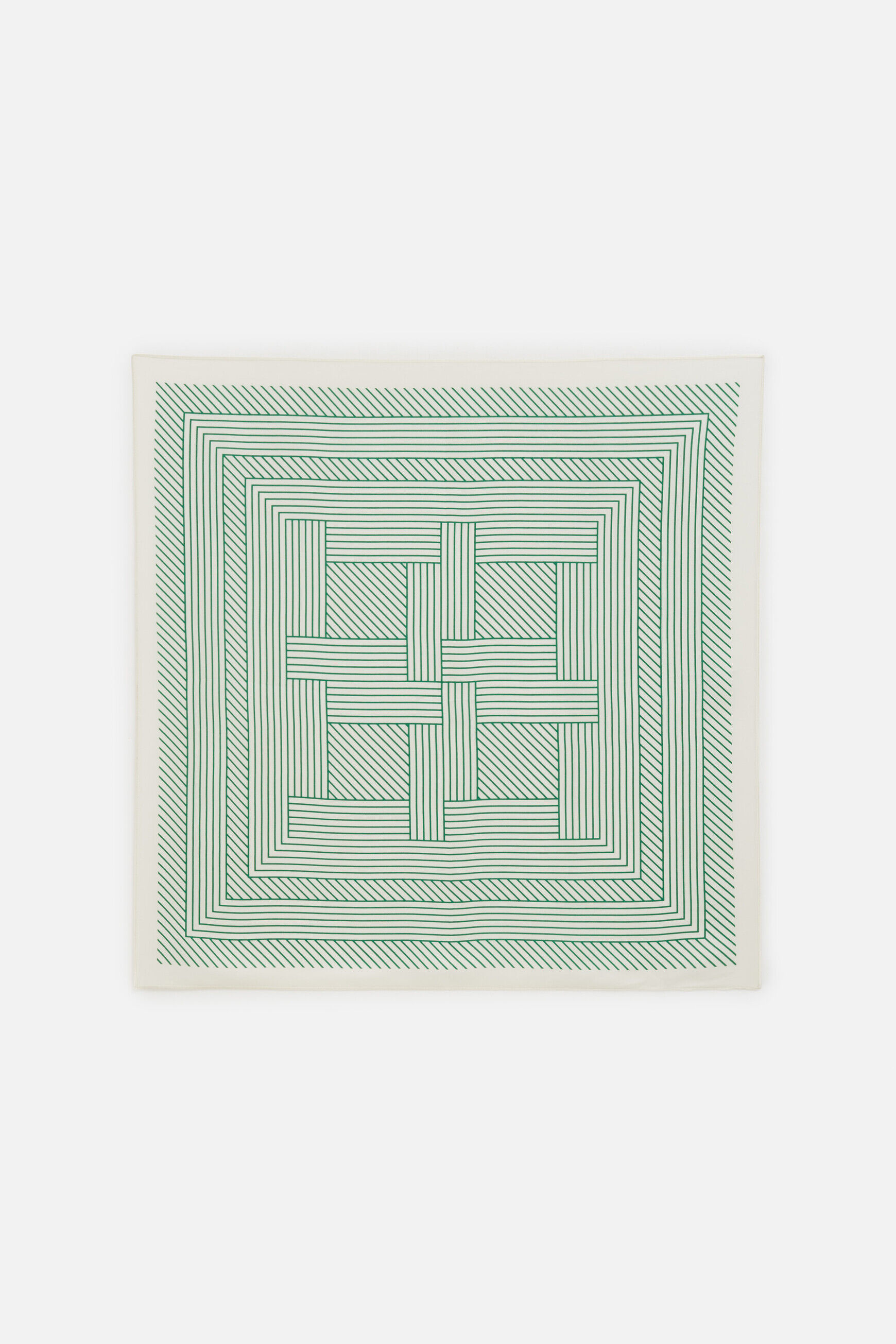 Foulard white vert fonce femme