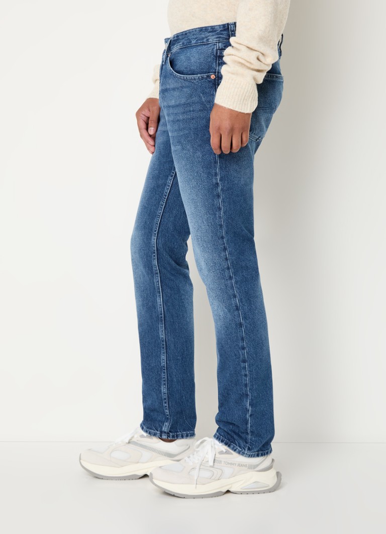 Tommy Hilfiger Scanton -slim fit -farkut, joissa tumma pesu