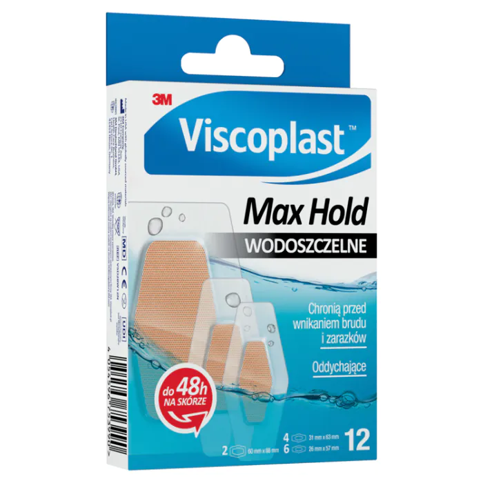 Viscoplast Max Hold, Curativos Impermeáveis