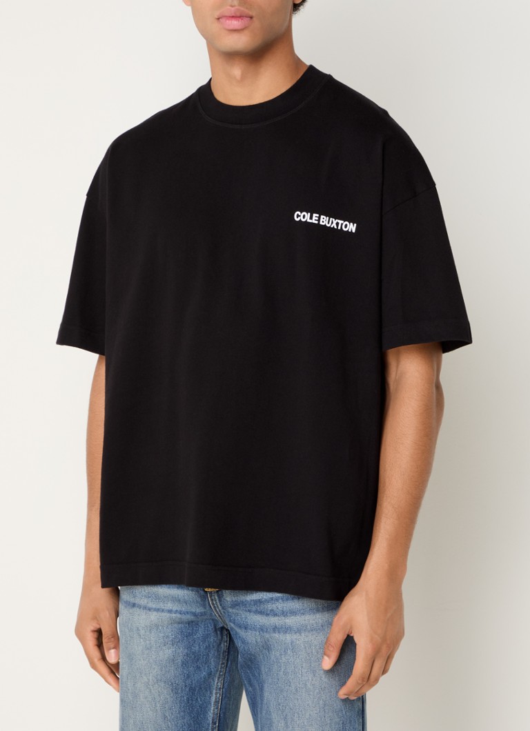 Cole Buxton Sportswear -t-paita, jossa logo ja painatus takana